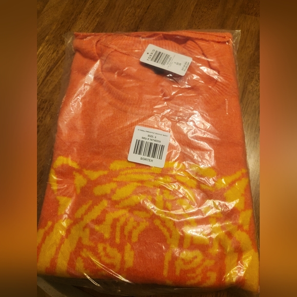 Torrid orange graphic print Tiger size 5 - Picture 7 of 9